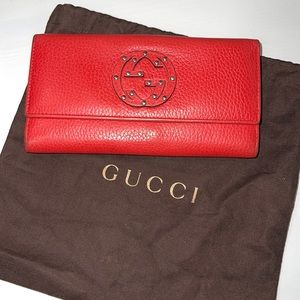 Gucci GG Soho Studded Wallet